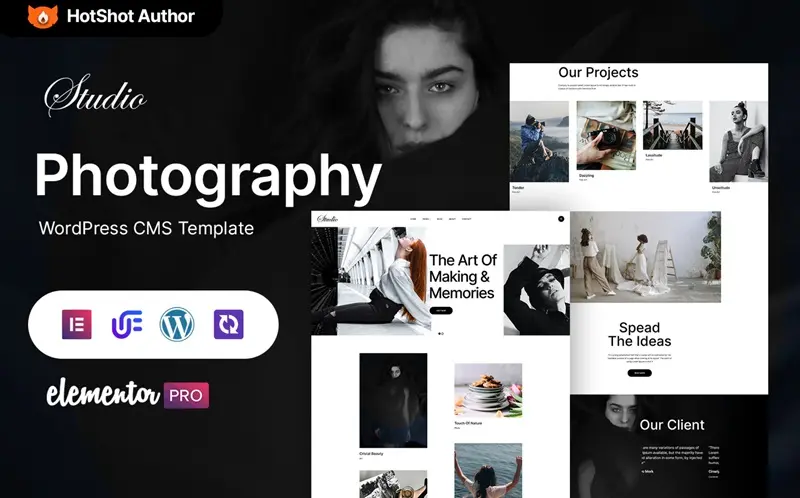 Photography WordPress theme